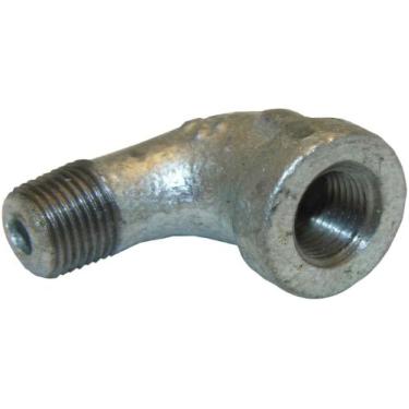 Imagem de LASCO 17-9621 1/8 polegadas fio tubo fêmea galvanizado 90 graus Street Ell/cotovelo