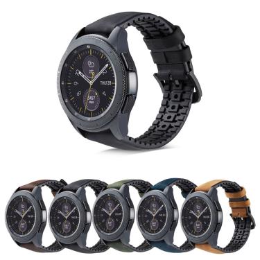 Imagem de Pulseira Híbrida compatível com Samsung Galaxy Watch 3 45mm - Galaxy Watch 46mm - Gear S3 Frontier - Amazfit gtr 47mm