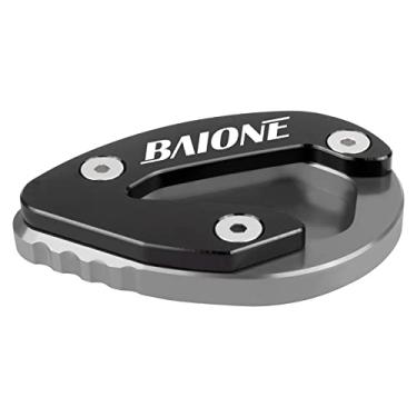 Imagem de Worldmotop Suporte de motocicleta para Ducati Panigale 959 899 1199 1299 V2 Placa de suporte lateral de extensão ampliadora (titânio)