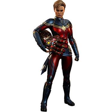 Imagem de Hot Toys Movie Masterpiece Avengers End Game Captain Marvel 1/6 Scale Figure Blue MM#575