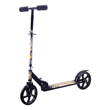 Imagem de Patinete Scooter Dobrável Adulto 100kg Preto - CIE/Lotus YTA-663PR-LX