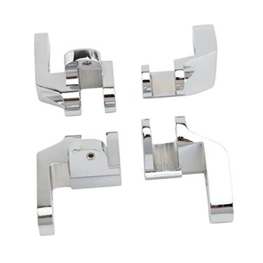 Imagem de FINMOKAL Suportes De Realocação Do Assoalho Do Motorista Para Harley Road King Electra Glide Chrome