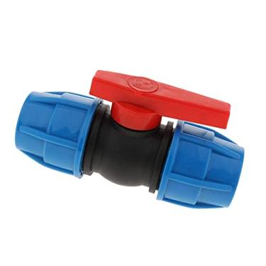 Imagem de Fenteer Válvula de Gaveta para de Tubo de Pressão 60-90 PSI, Núcleo do plástico de 40mm
