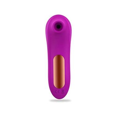 Imagem de Vibrador Feminino Estimulador Clitóris Sugando Mamilo Brinquedos Sexuais 7 Frequências Erótico Zatla (Roxo)
