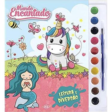 Imagem de Aquarela - Mundo Encantado - Unicornios E Dragoes