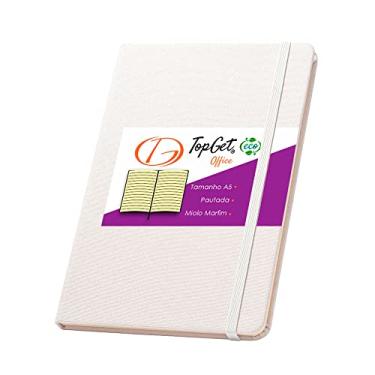Imagem de Caderneta 14x21cm A5 80 Folhas Pautadas Eco Jasmin TopGet (Cinza)