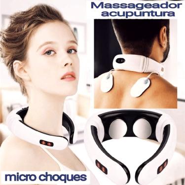 Imagem de Massageador Eletrico Terapia Cervical Pulso Choque Massagem Pescoço - ydtech