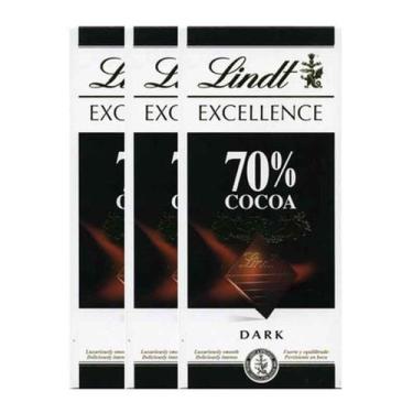 Imagem de Chocolate Lindt Excellence Dark 70% 100G (3 Barras)