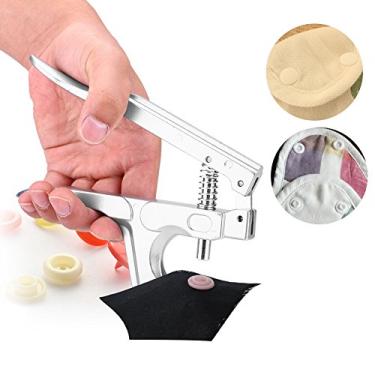 Imagem de Alicate de pressão, alicate de encaixe de metal Delaman para roupas, ferramenta de fixação rápida para uso doméstico profissional