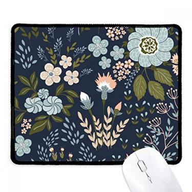 Imagem de Tapete de borracha para jogos Wild Flower Flower Plant Paint com borda costurada