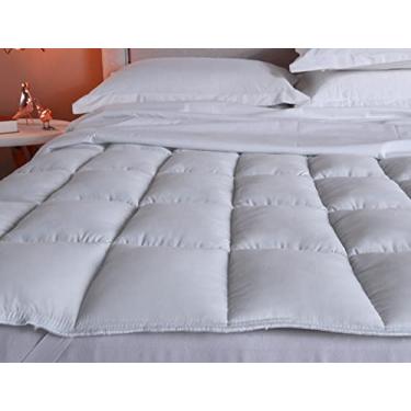 Imagem de Pillow Top Queen 100% Fibra Siliconada 1,60x2,00MT Tecido Percal Muito mais Conforto