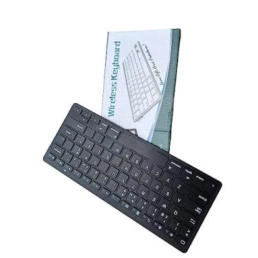 Imagem de Teclado Bluetooth Para Computador Notebook Ou Macbook Pcs-PRETO