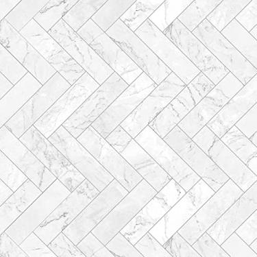 Imagem de Papel de Parede Adesivo Autocolante Decoração Estilo Marmore Azulejo Decore Cozinha Banheiro 15 Metros