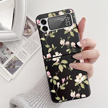 Imagem de Para Samsung Galaxy Z Flip3 Flip4 5 Capa preta rígida para Samsung ZFlip5 Galaxy ZFlip3 para sansung z flip 3 4 5 zflip 3 Capa Fundas, Khey, bhuateng, ForGalaxyZFlip3 (5G)