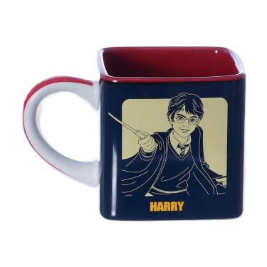 Imagem de Caneca de Cerâmica Cubo Harry, Ron e Hermione: Harry Potter