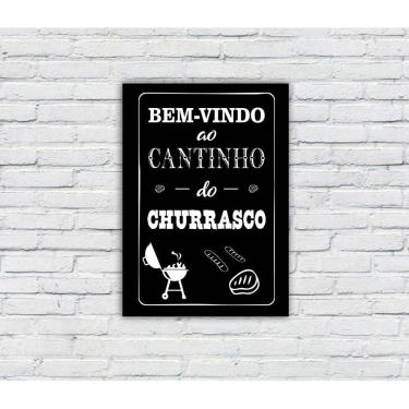 Imagem de Placa Decorativa MDF Cantinho do Churrasco 15