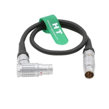 Imagem de HangTon Cabo de alimentação Steadicam M1 M2 Ultra para ARRI Alexa 35, Alexa Mini, Mini LF, Amira Camera 24V 2B 3 pinos para 8 pinos fêmea ângulo reto 50 cm