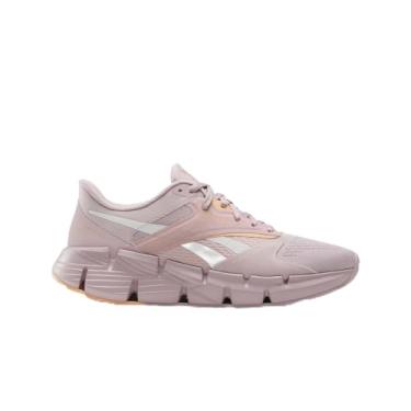 Imagem de Reebok Tênis feminino Zig Dynamica 5, Lilás cinza/brilho pêssego/giz, 40