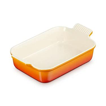 Imagem de LE CREUSET Travessa Retangular 32cm - Heritage, Laranja, Cerâmica