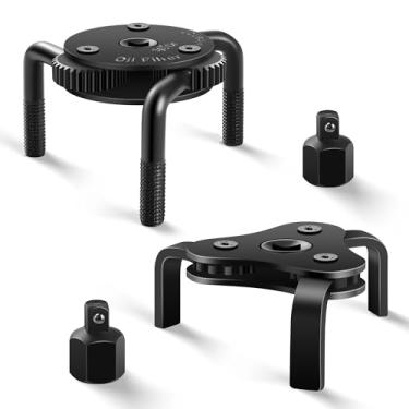 Imagem de Reniteco Ferramenta de remoção de filtro de óleo, conjunto universal de chaves de filtro de óleo