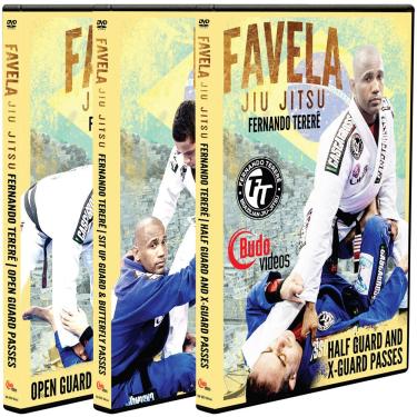 Imagem de Fernando Terere - Favela Jiu Jitsu Guard Passing 3 DVD Box Set