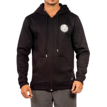 Imagem de Moletom Rip Curl Round Logo Zip Thru Masculino-Masculino