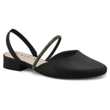 Imagem de Sapato Mule Slingback Ramarim 24-15133 preto-Feminino