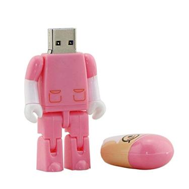 Imagem de Pen Drive USB 16GB Doctor Model 3.0 Pen Drive Armazenamento de Dados Pen Drive Pen Drive Memory Stick USB Drive USB 3.0 Flash Drive - Rosa