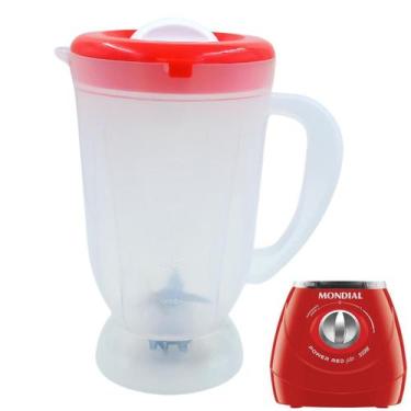 Imagem de Jarra Copo de Liquidificador Mondial Power Red Filter Forte - Micromax