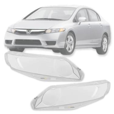 Imagem de Par lente de farol honda civic 2006 a 2011  - CBC, CIVIC 2006/2011