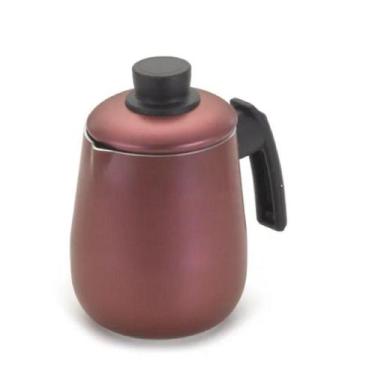 Imagem de BULE Leiteira Caneca Fervedor Com Tampa Linha Ipanema Antiaderente 1 L