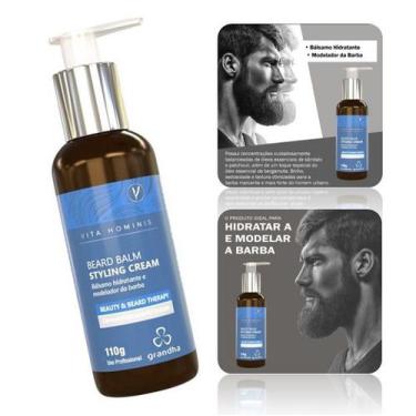 Imagem de Grandha Vita Hominis Creme para Barba Bálsamo 110g