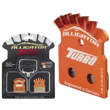 Imagem de Pastilha Freio Disco Alligator Turbo Shimano Xtr Xt Ice Tech, Laranja