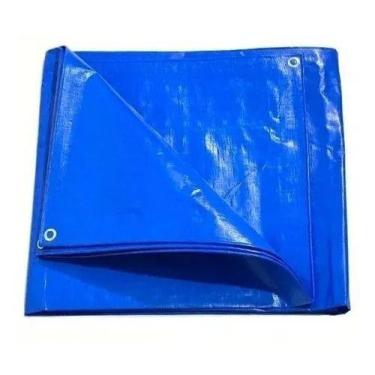 Imagem de Lona Multiusso PROLONA LEVE Impermeável 300 Micras 4X3 M Azul - marujã