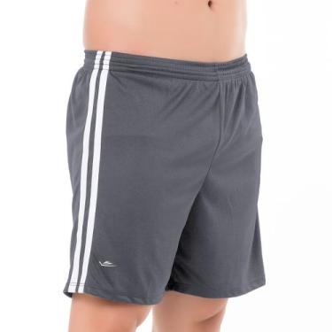 Imagem de Shorts masculino calção de futebol academia lazer 100% poliéster Elite