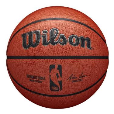Imagem de Bola de Basquete NBA Authentic Indoor/Outdoor Size 7 Wilson, Marron