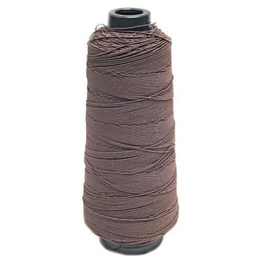 Imagem de Fio Lastex 500Mt Para Mega Hair, Trança E Entrelace - Café - Furtado