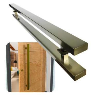 Imagem de Puxador Para Portas Grand Clean 1,5 m Ouro Velho Antique - MARIMETAL