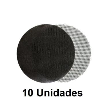 Imagem de Kit 10 Discos Lixa Telada 225mm Para Lixadeira Girafa G320 Hessen