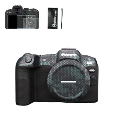Imagem de DBZZ Película protetora do corpo da câmera para Canon R8, adesivo de película antiarranhões inclui 2 peças de protetor de tela R8 e ferramentas (verde favo de mel)