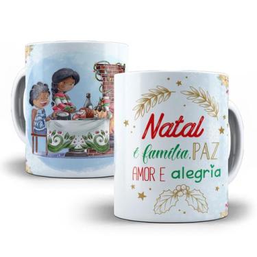 Imagem de Caneca Natal Porcelana Personalizada Modelo 4 - Tio da Caneca