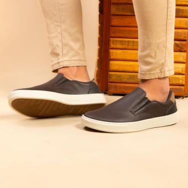 Imagem de Slip on masculino sapatenis  tenis casual dia a dia confort 37 ao 44 -