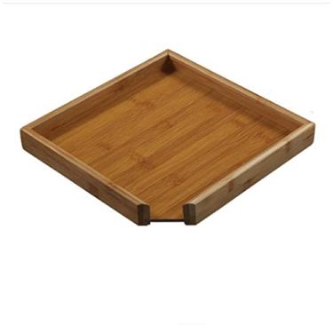 Imagem de Puer Palete de caixa de chá – Ferramenta essencial para bolo Pu'er, bandeja de quebra de tijolos, caixa de bambu – Conjunto de chá ecológico quadrado Pu'er, caixas de presente de chá artesanais,