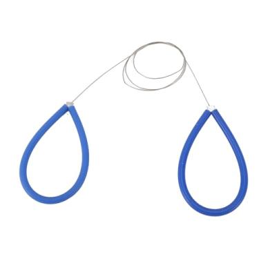 Imagem de Fio de Corte de Argila, Cabo de Silicone, Fio de Aço, Cortador de Argila, Ferramenta de Escultura de Cerâmica para Artista de Argila, Escultura de Massa de Queijo (BLUE)