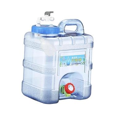 Imagem de Recipiente de água barril de armazenamento de água potável garrafa de água portátil com al?a parada automática garrafa de água transportadora jarro de, 20L/813(10L)