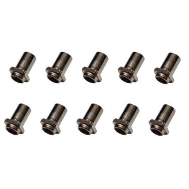 Imagem de Kit 10 Bucha Afinação Para Canoa Bateria Com Pescoço 6mm M6 - Spanking