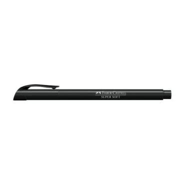 Imagem de Caneta Brush Pen Faber-Castell Supersoft (Marcador Artístico), PRETO