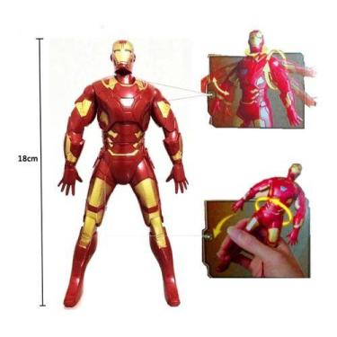 Imagem de Boneco Marvel Universe Homem De Ferro Iron Man Series - Marvel Avenger