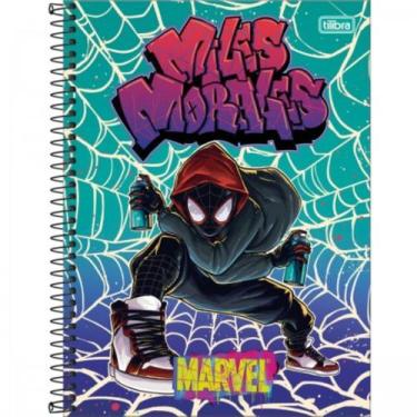 Imagem de Caderno De 1 Materia Cd Univ Marvel Powe 80 Folhas - Tilibra