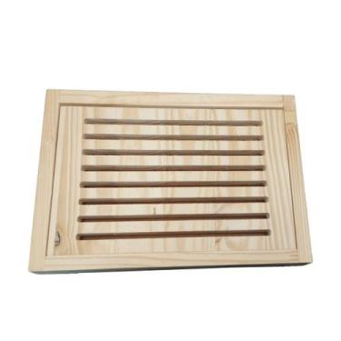 Imagem de Migalheira Bandeja  Madeira Pinus Para Cortar Pães - Expresso da Madei